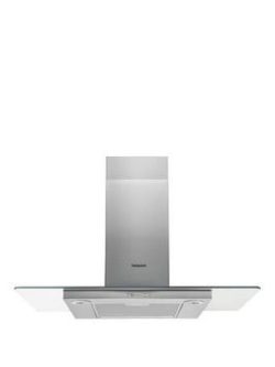 Hotpoint Phfg95Fabx 90Cm Built-In Chimney Hood - Stainless Steel